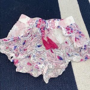ruffle shorts